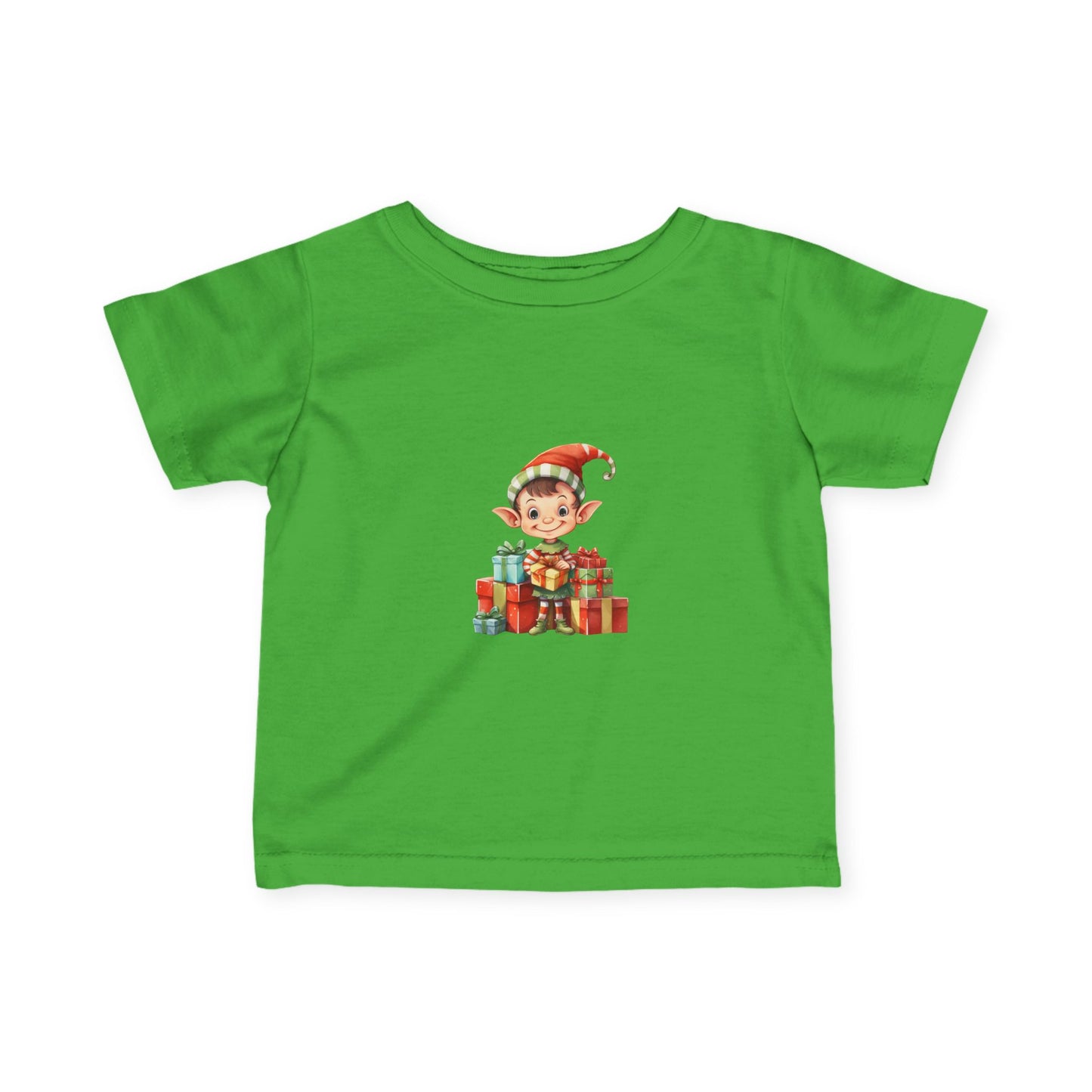 Christmas Elf Infant Tee, Cute Christmas Gift, Baby Holiday Outfit, Toddler Christmas Shirt, Kids Winter Apparel
