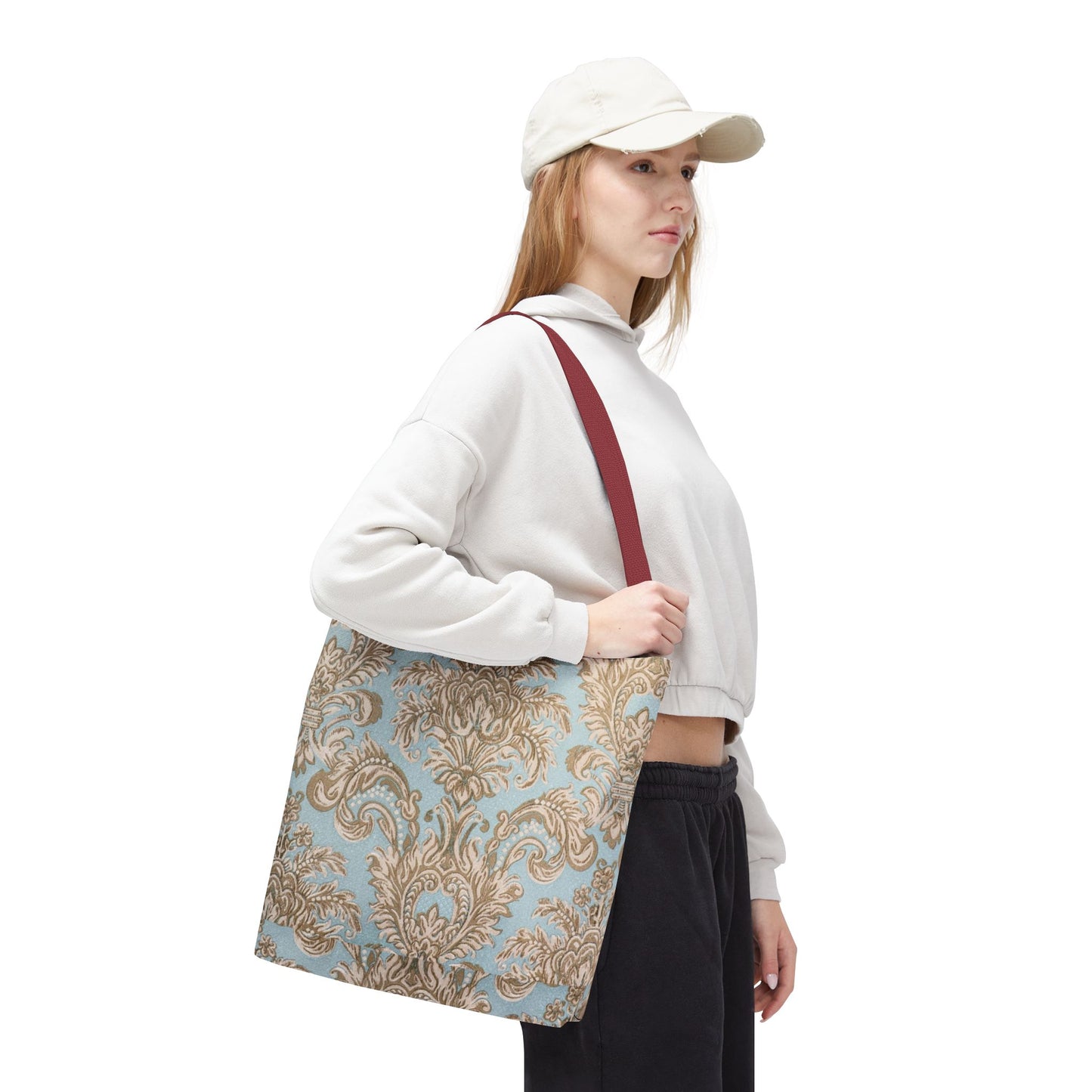 Chic Floral Tote Bag, Stylish Everyday Bag, Travel Tote, Shopper's Essential, Gift for Her, Beach Bag