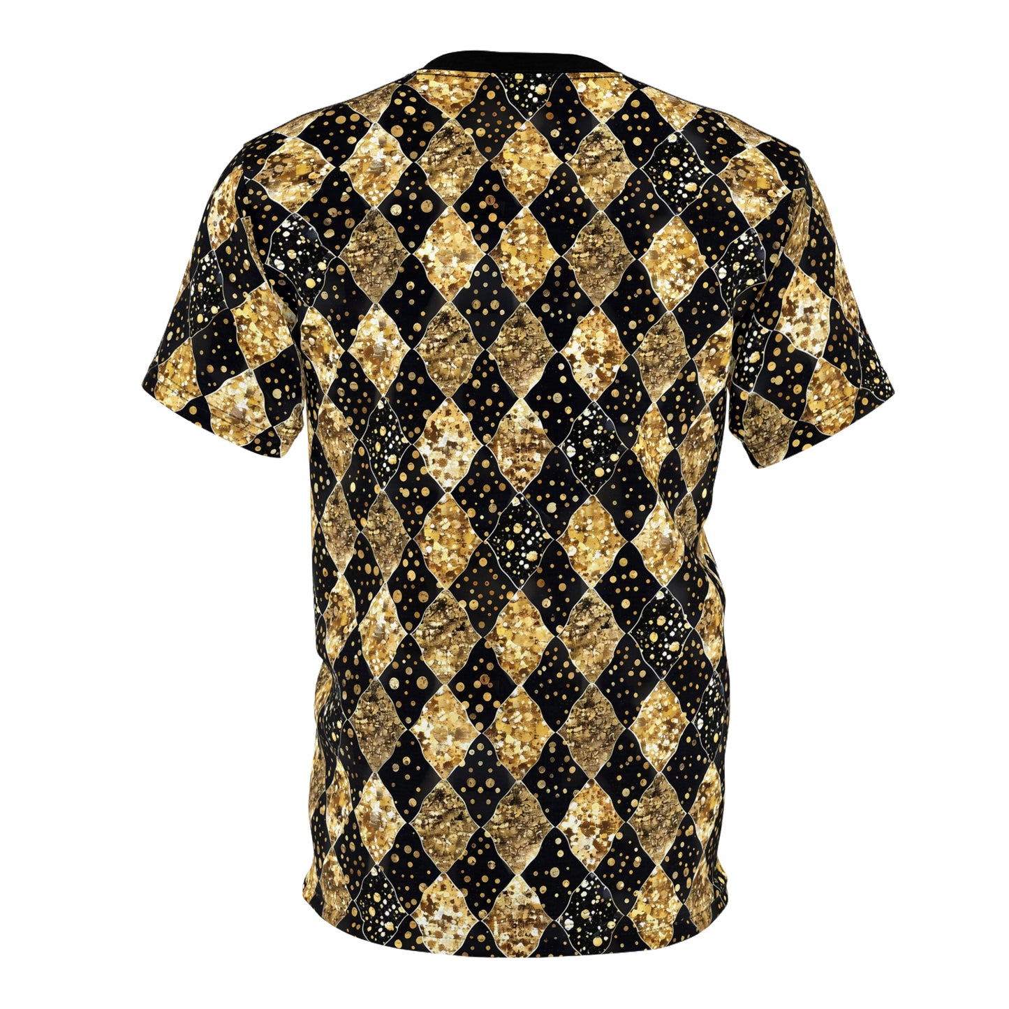 Bold Diamond Pattern Tee Unisex Graphic Shirt for Casual Wear