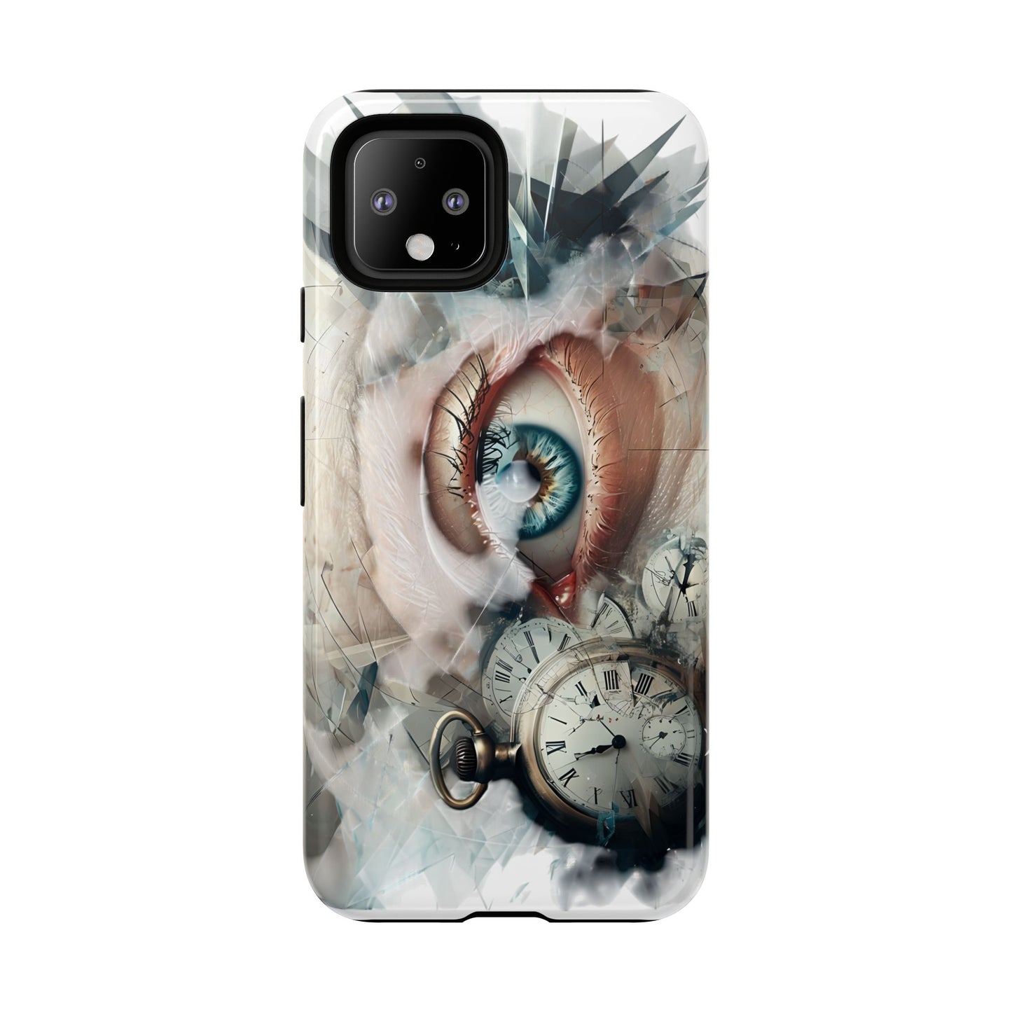 Artistic Eye Phone Case, Unique Smartphone Cover, Whimsical Gift for Art Lovers, Trendy Tech Accessory, Birthday Present, Holiday Gift