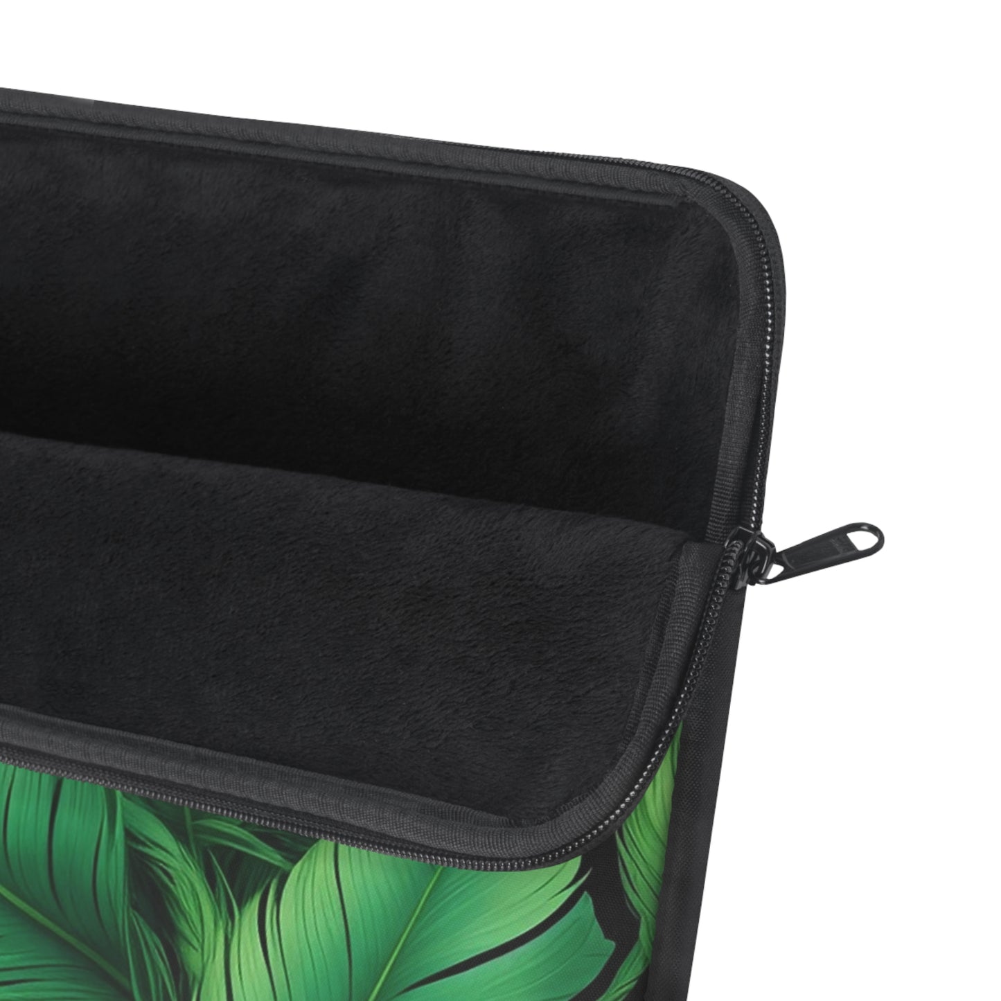 Tropical Leaf Laptop Sleeve, Boho Tech Case, Greenery Computer Bag, Gift for Nature Lovers, Stylish Tech Accessory