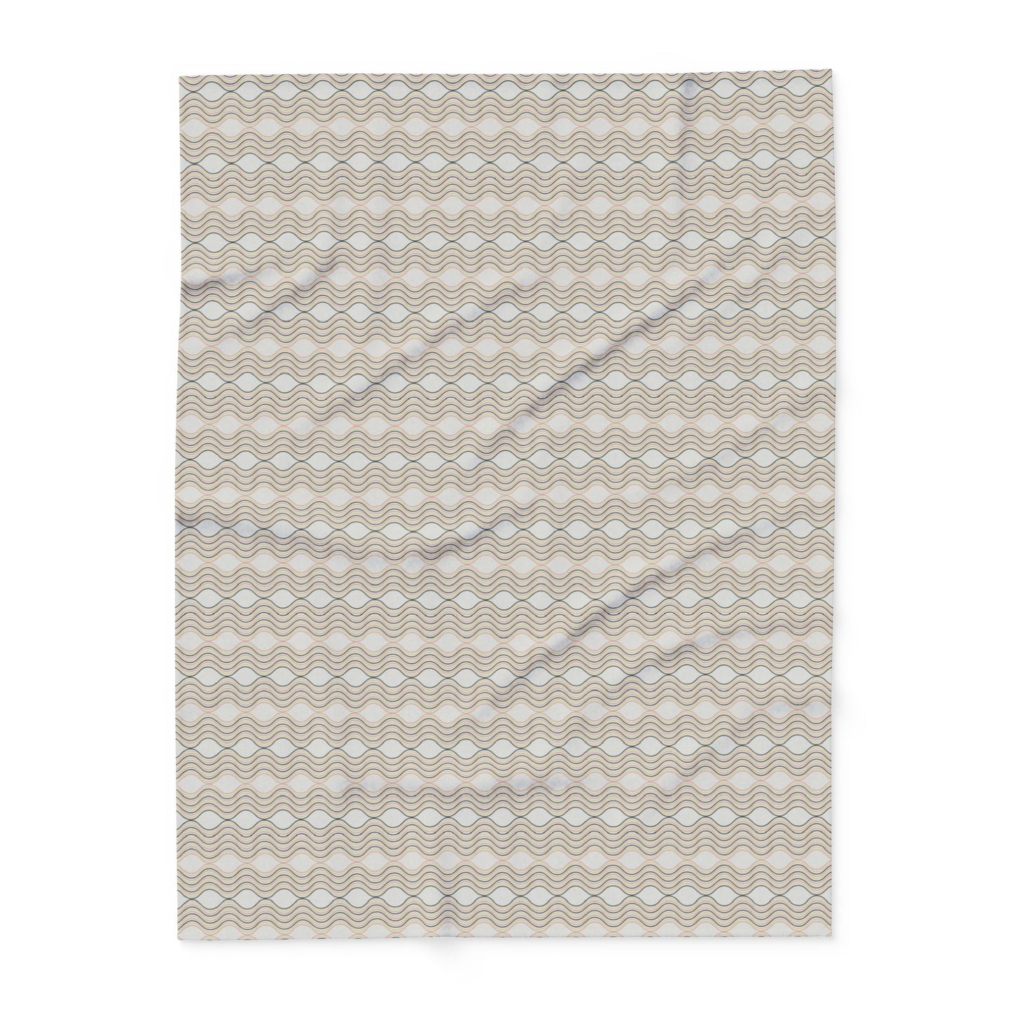 Cozy Arctic Fleece Blanket for Home, Soft Throw Blanket for Relaxation, Modern Decor, Gift for Winter Holidays, Comfortable Couch Cover