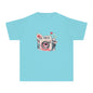 Floral Camera Youth Tee, Cute Teen Shirt, Photography Lover Gift, Artistic Kids Apparel, Unique Youth T-Shirt, Spring or Summer Style