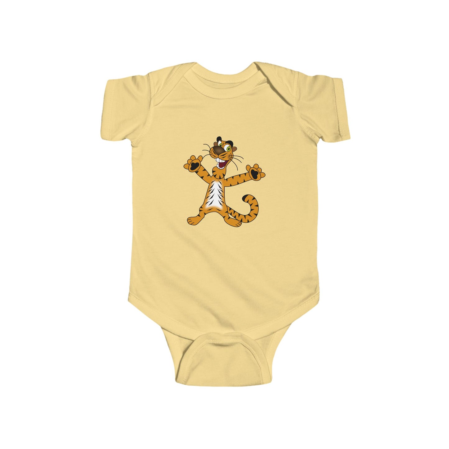Cute Tiger Infant Bodysuit | Baby Shower Gift, Cute Toddler Outfit, Animal Print Baby Clothes, Newborn Onesie, Child Gift Idea