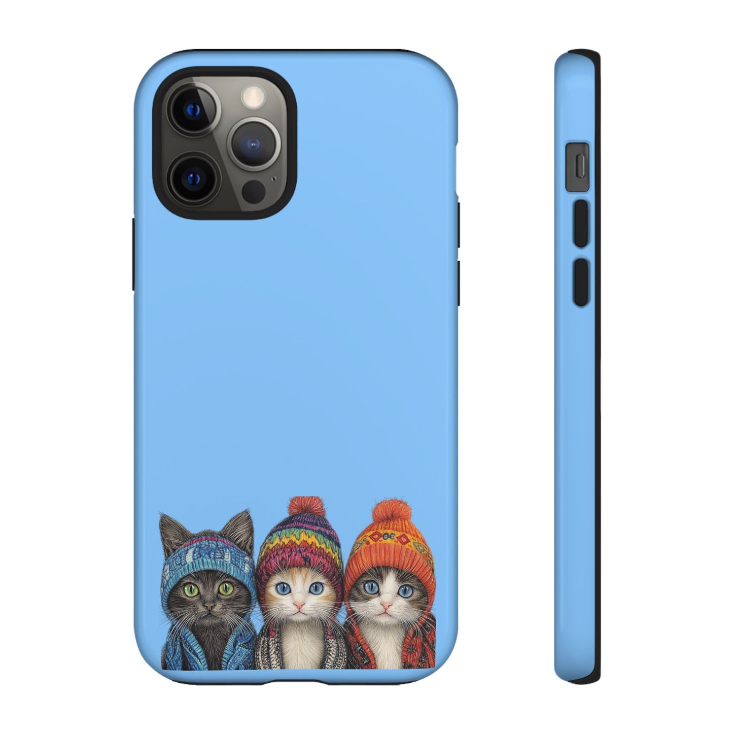 Cat-Themed Phone Case, Cute Cat Cases for Cat Lovers, Gifts for Cat Owners, Fun Cat Accessories, Holiday Present for Pet Lovers
