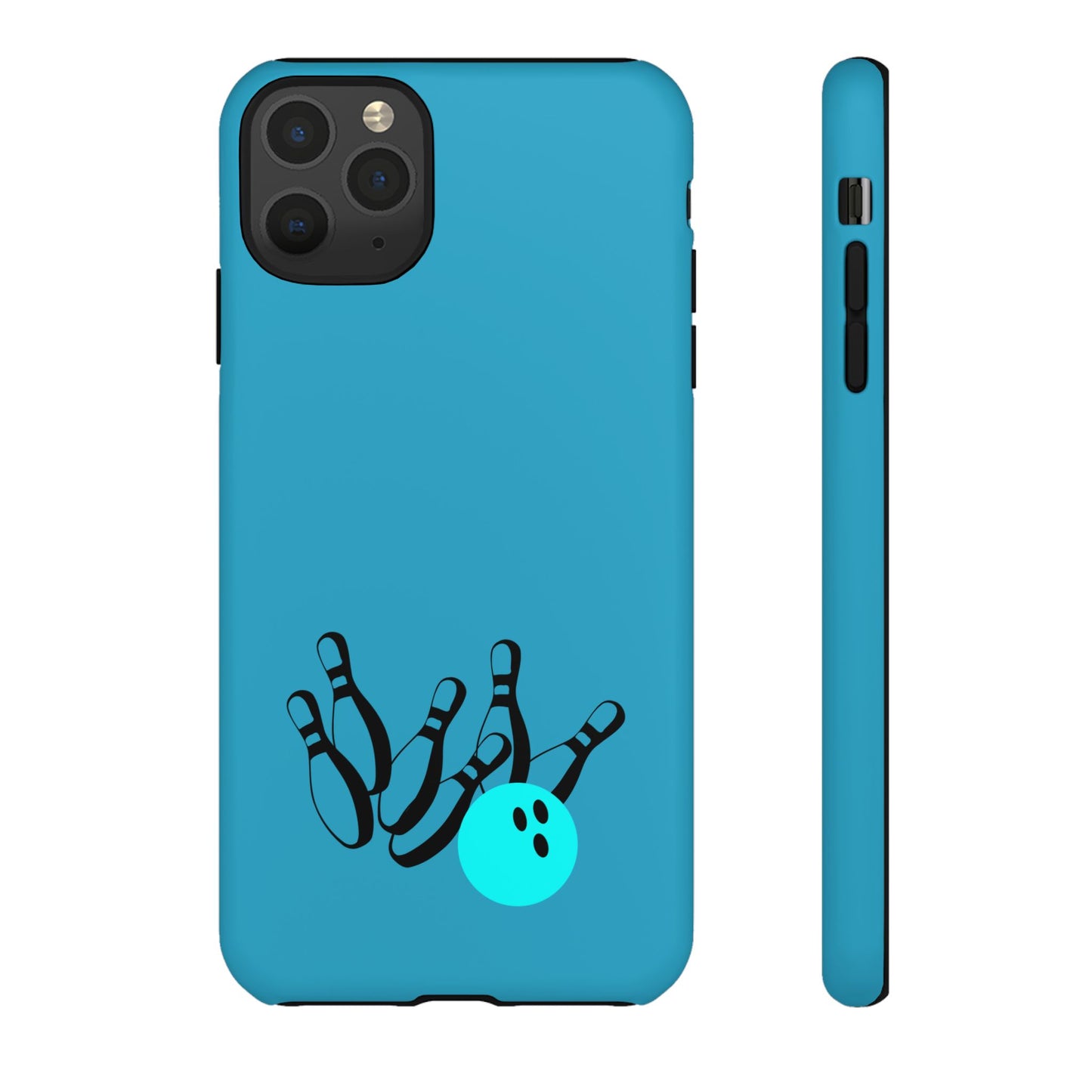 Bowling Phone Case, Tough Cases for Bowling Enthusiasts, Fun Gift for Bowlers, Unique Phone Accessory, Sports Themed Cases