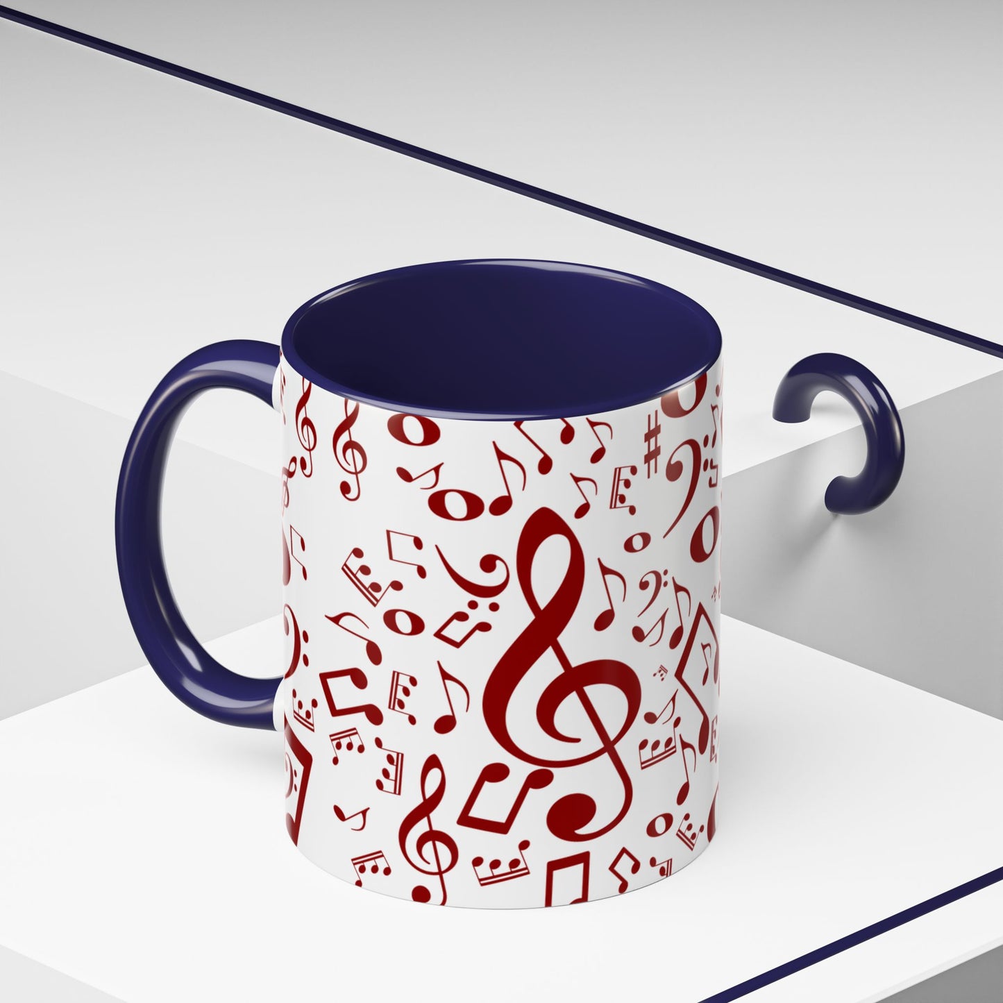 Musical Accent Mug - Perfect for Music Lovers, Gifts for Musicians, Coffee Lover's Essential, Singing Inspiration, Music-Themed [...]
