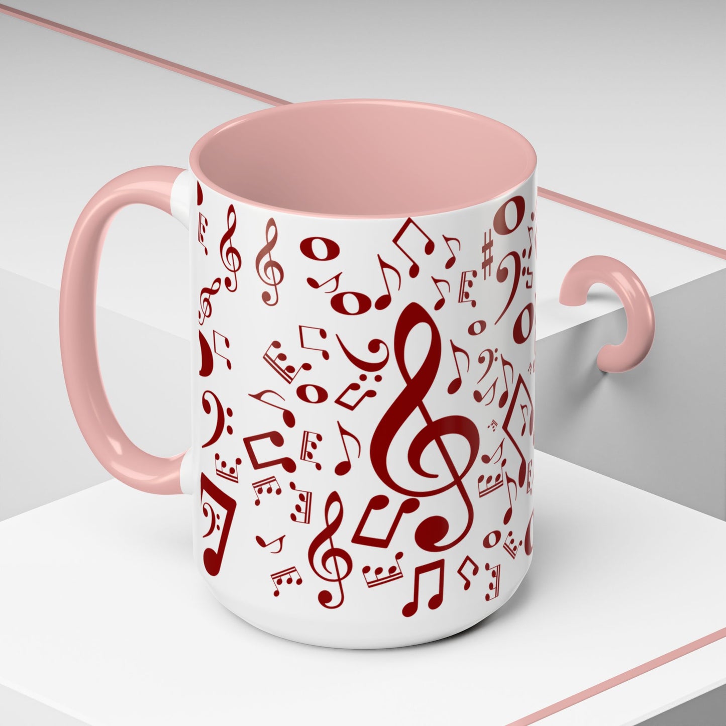Musical Accent Mug - Perfect for Music Lovers, Gifts for Musicians, Coffee Lover's Essential, Singing Inspiration, Music-Themed [...]