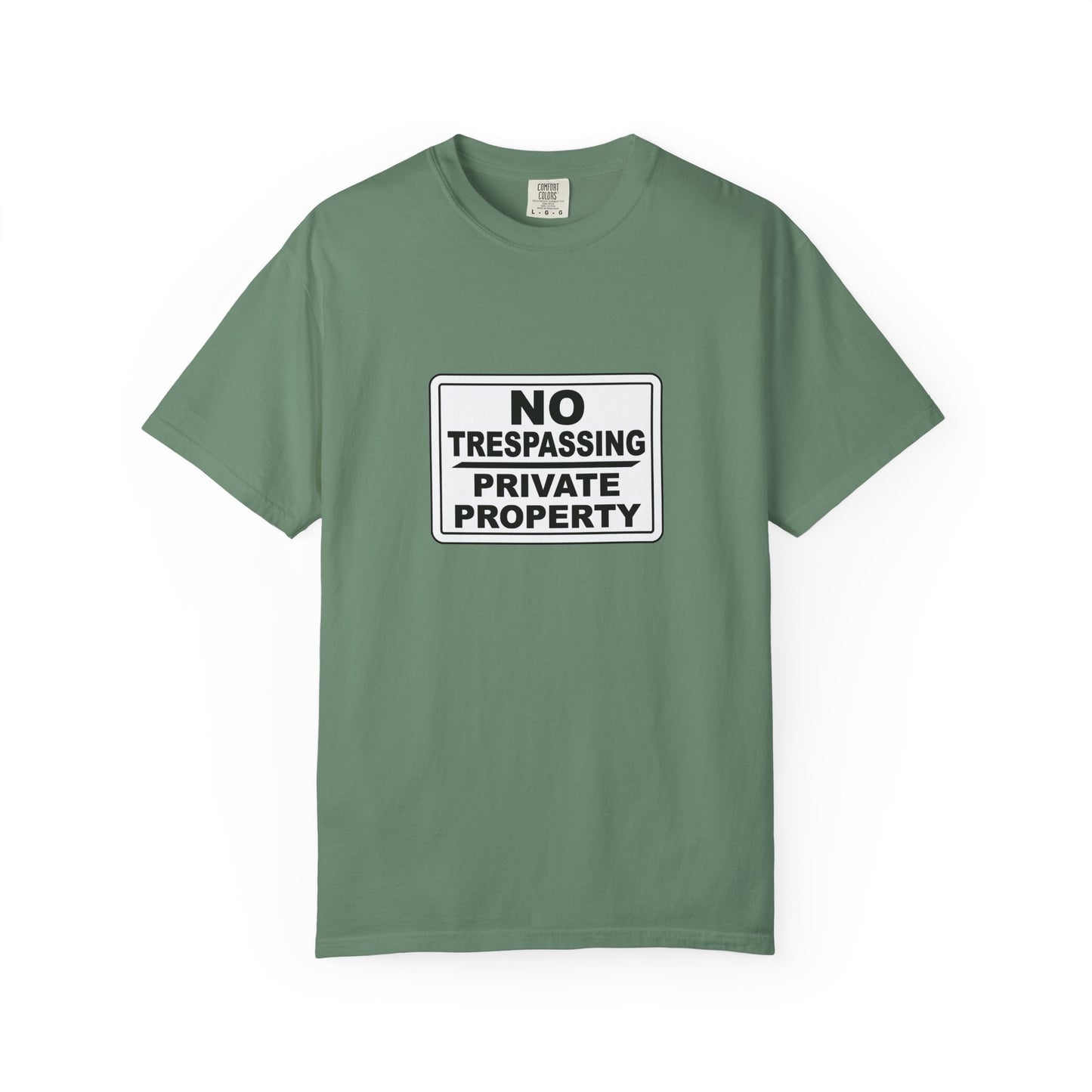 Unisex Garment-Dyed T-Shirt with Bold 'No Trespassing' Design | Casual Wear, Gift for Outdoors Lovers, Funny Shirt, Statement Tee, [...]