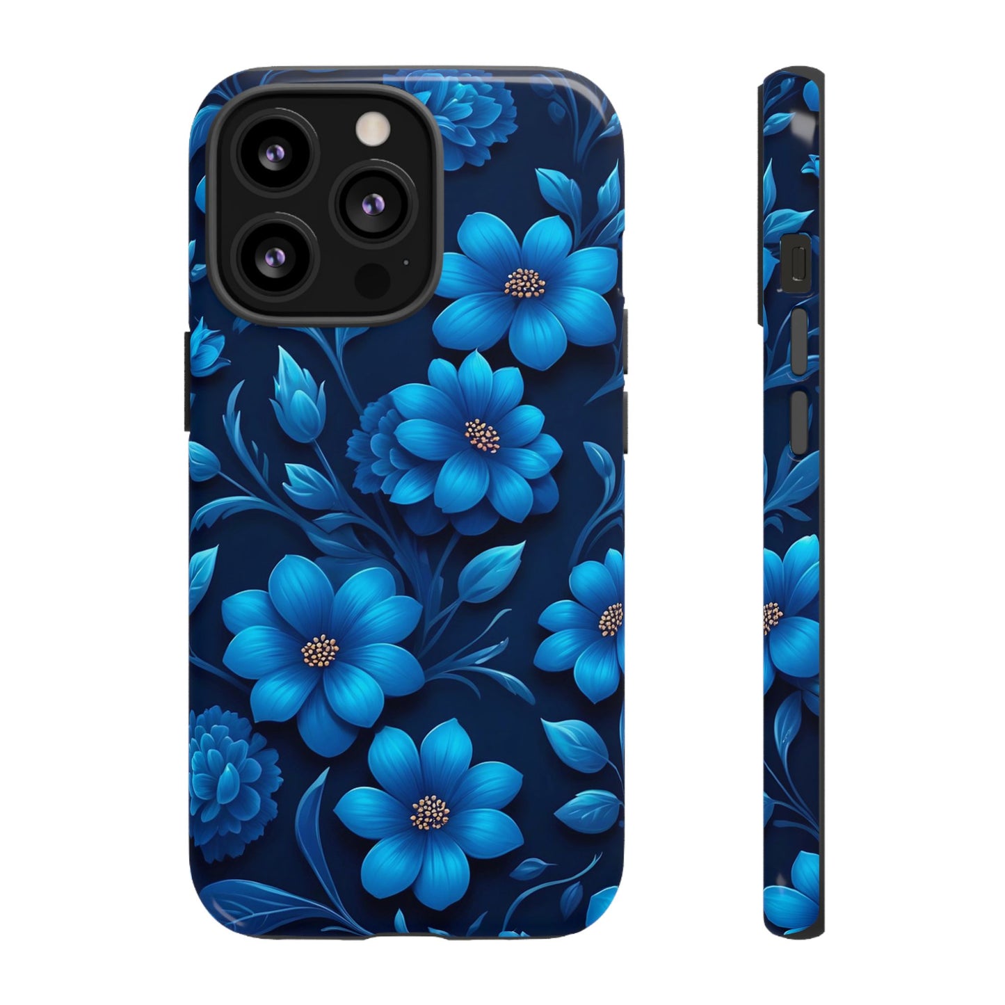 Tough Cases: Floral iPhone Case, Vibrant Phone Cover, Flower Patterned Case, Protective Floral Design, Spring Gift Idea