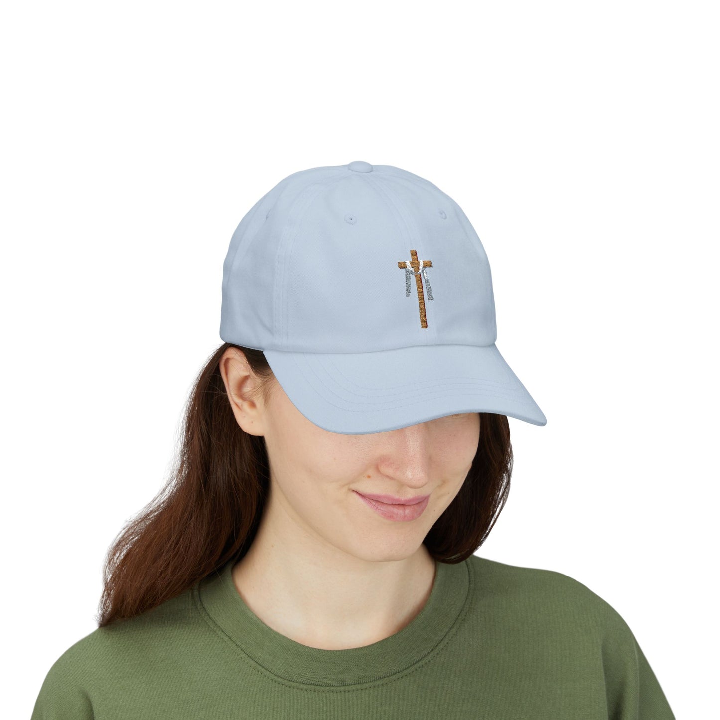White Embroidered Classic Dad Cap - Casual Vintage Style, Perfect Gift for Father's Day, Summer Outings, Everyday Wear, Trendy Accessory