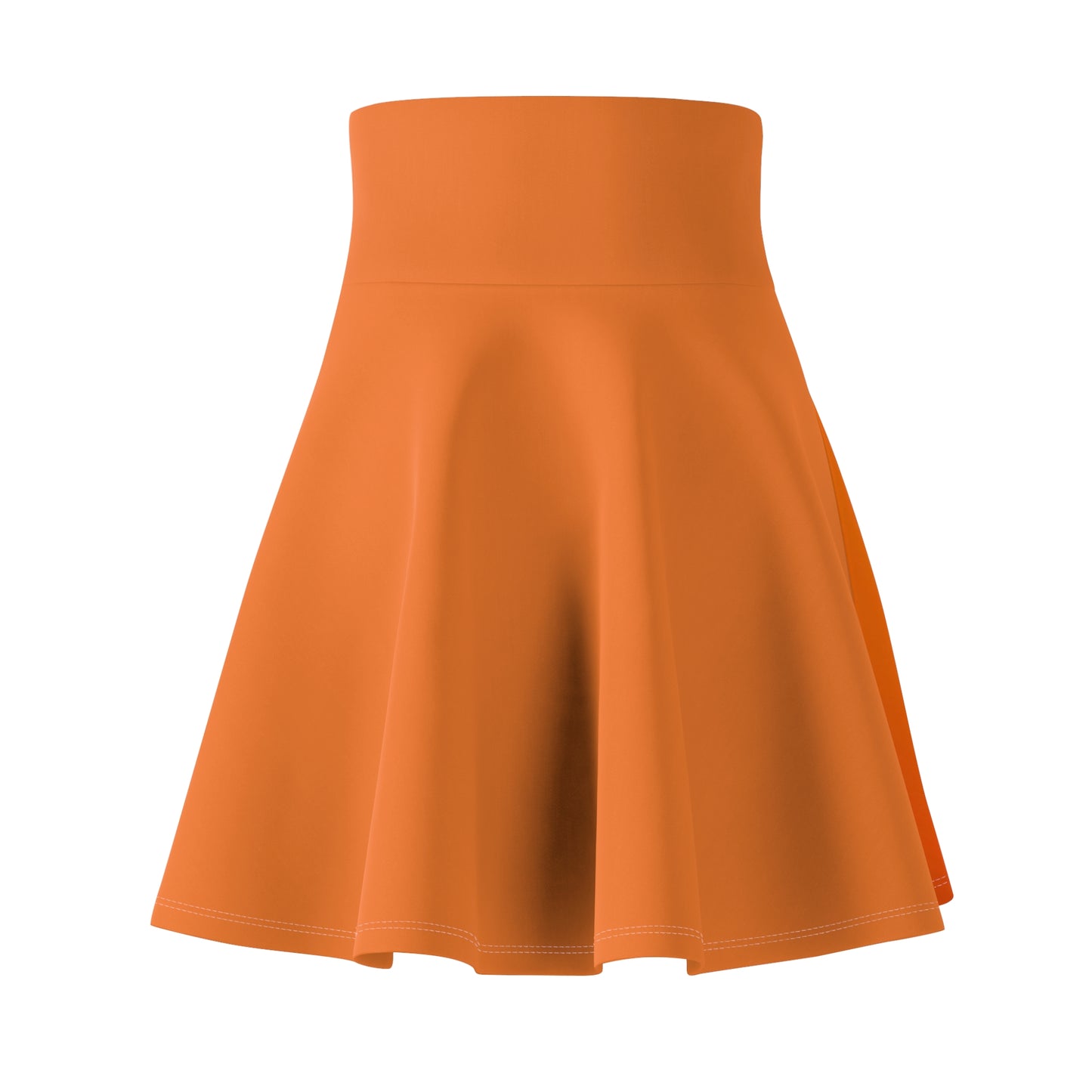 Halloween Pumpkin Women's Skater Skirt, Cute Fall Fashion, Spooky Party Outfit, Unique Gift for Halloween Lovers, AOP Design