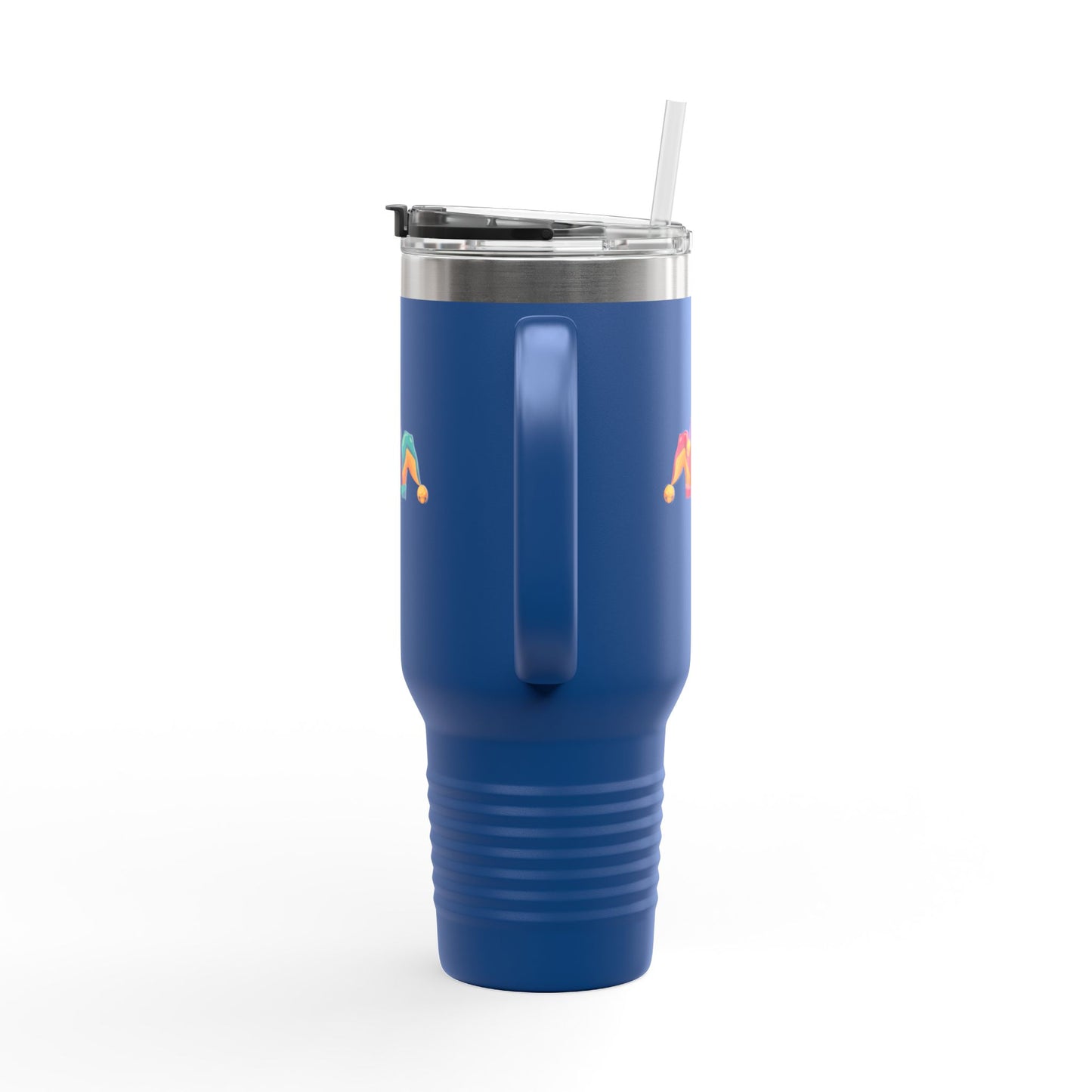 Colorful Insulated Travel Mug, Perfect for Road Trips, Camping, Parties, Gifting, or Everyday Use - 40oz Humor Design