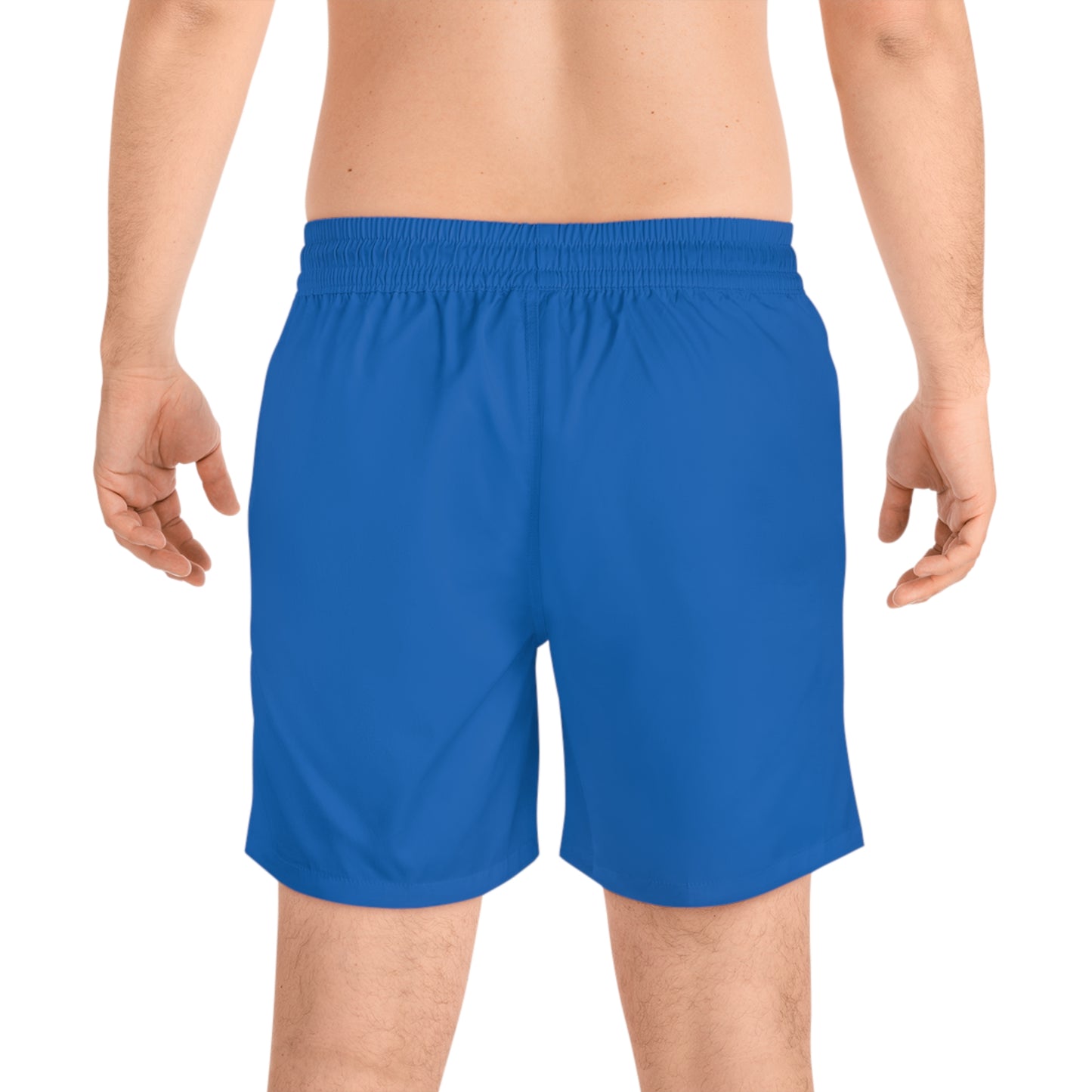 Men's Mid-Length Swim Shorts, Summer Beachwear, Pool Party Essentials, Vacation Swim Trunks, Men's Swimwear, AOP Swim Shorts