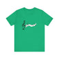 Musical Notes Short Sleeve Tee for Music Lovers
