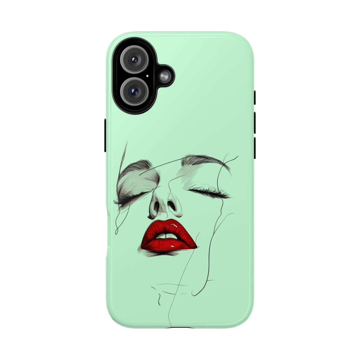 Stylish Phone Case, Artistic Phone Cover, Trendy Tech Accessory, Unique Cell Phone Protector, Gift for Her, Modern Aesthetic