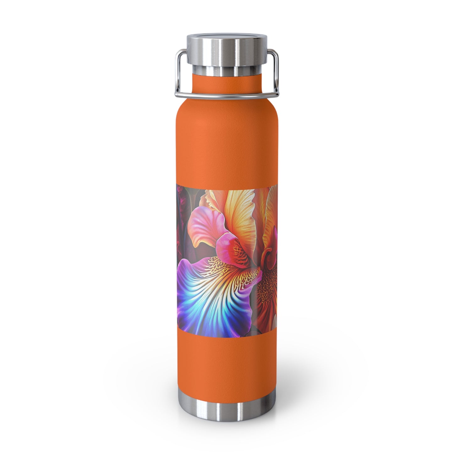 Astrological Copper Insulated Bottle, Cosmic Travel Mug, Horoscope Water Bottle, Starry Flask, Unique Gift for Astrology Lovers