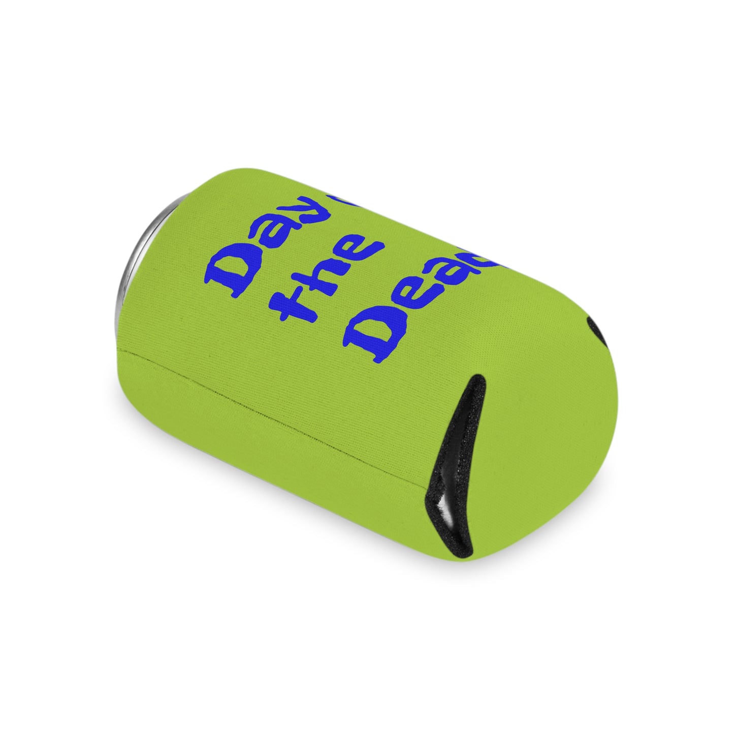 Day of the Dead Can Cooler, Fun Drink Holder, Party Favor, Fall Fiesta Gift, Halloween Accessory, Tecaltepec Celebration