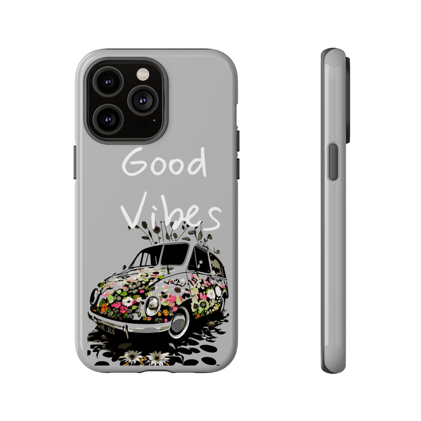 Floral Phone Case | Good Vibes, Phone Accessories, Gift for Her, Trendy Tech, Summer Vibes, Birthday Gift