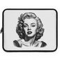Marilyn Monroe Laptop Sleeve, Vintage Style Sleeve, Artistic Laptop Case, Gift for Her, Stylish Tech Accessory, Classic Design Bag