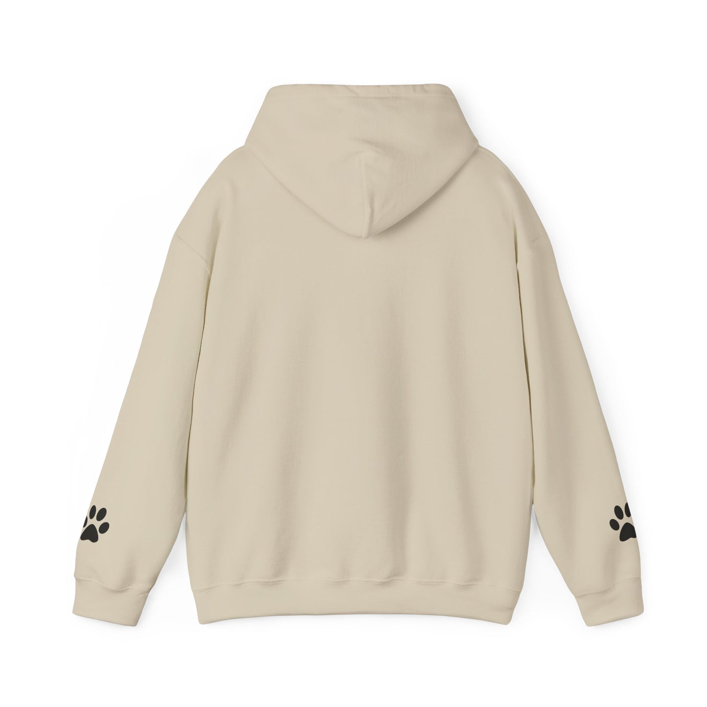 Cute Dog Paw Print Hoodie, Pet Lover Gift, Unisex Sweatshirt, Cozy Animal Hoodie, Perfect for Animal Lovers, Dog Mom Apparel