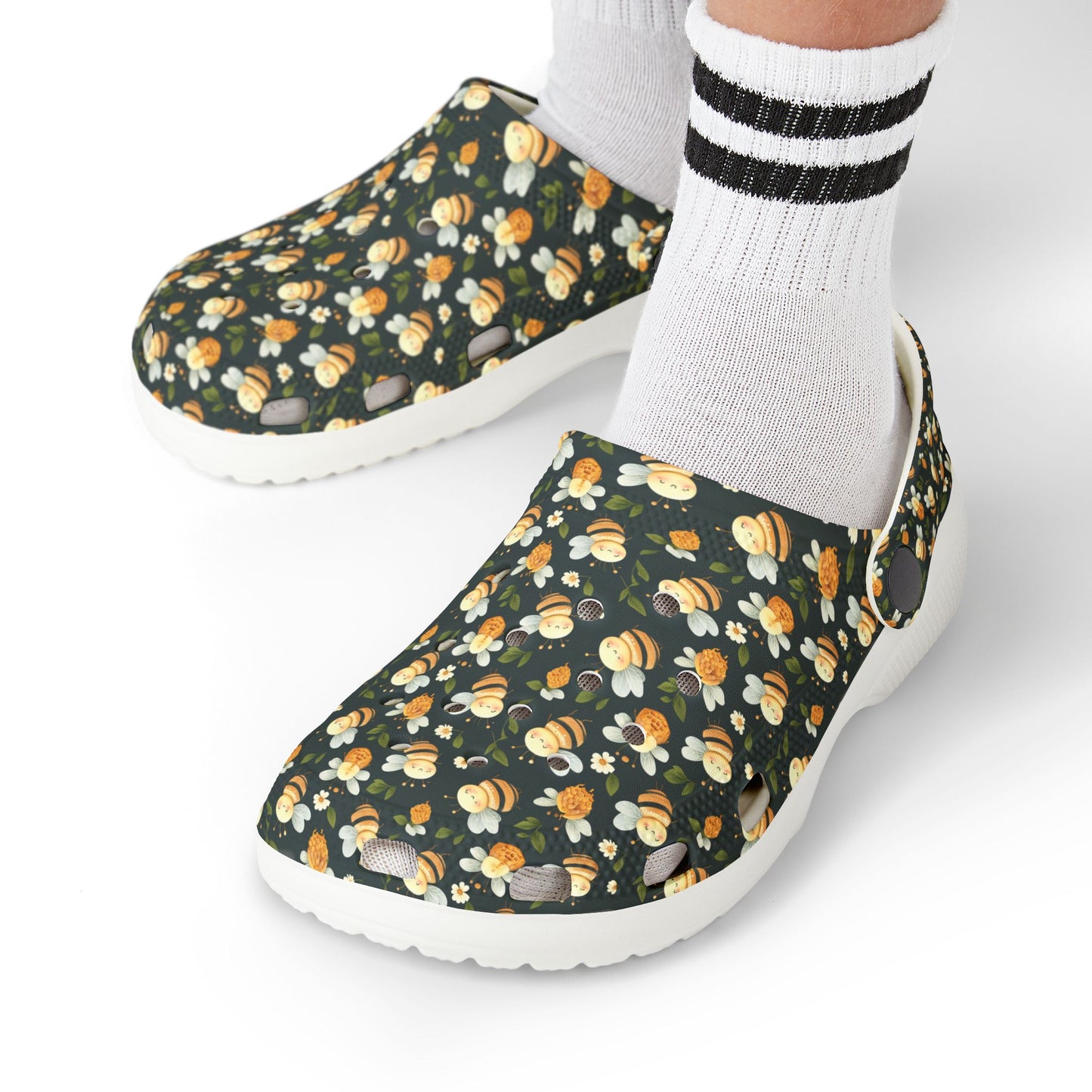 Floral Kid's EVA Foam Clogs for Playful Adventures, Comfortable Footwear for Kids, Perfect for Summer, Beach Days, Garden Fun