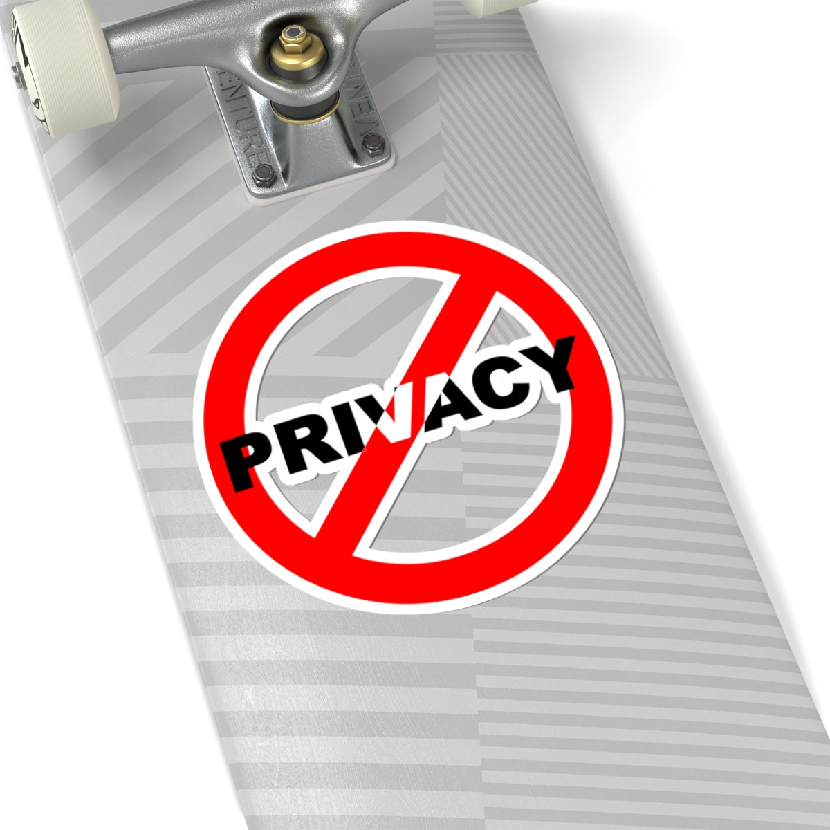 Anti-Privacy Kiss-Cut Stickers for Laptop & Decor