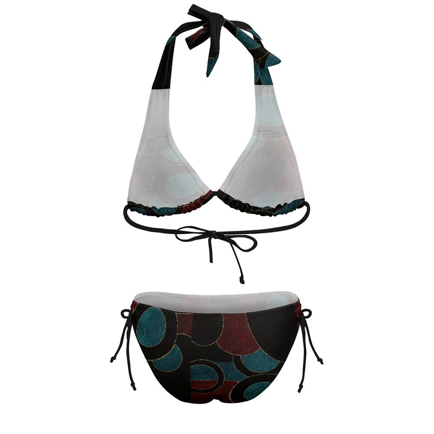 Two Piece Halter Swimsuit