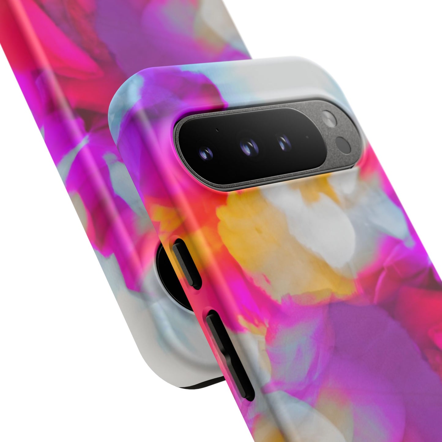 Floral Phone Case: Stylish Art for Your Device, Tough Cases, Gift for Her, Flower Print, Trendy Accessories, Phone Protection