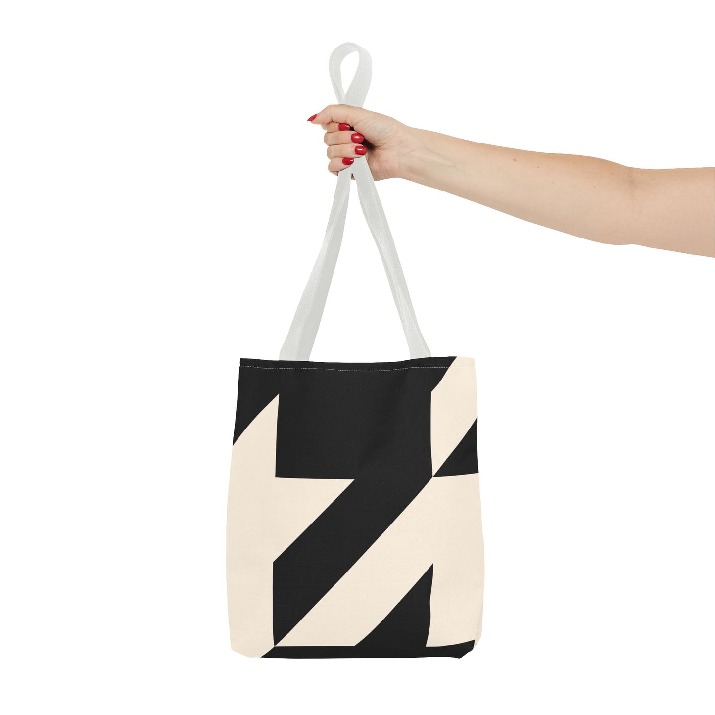 Chic Abstract Tote Bag, Stylish Travel Bag, Reusable Shopping Bag, Modern Design Bag, Fashionable Canvas Tote