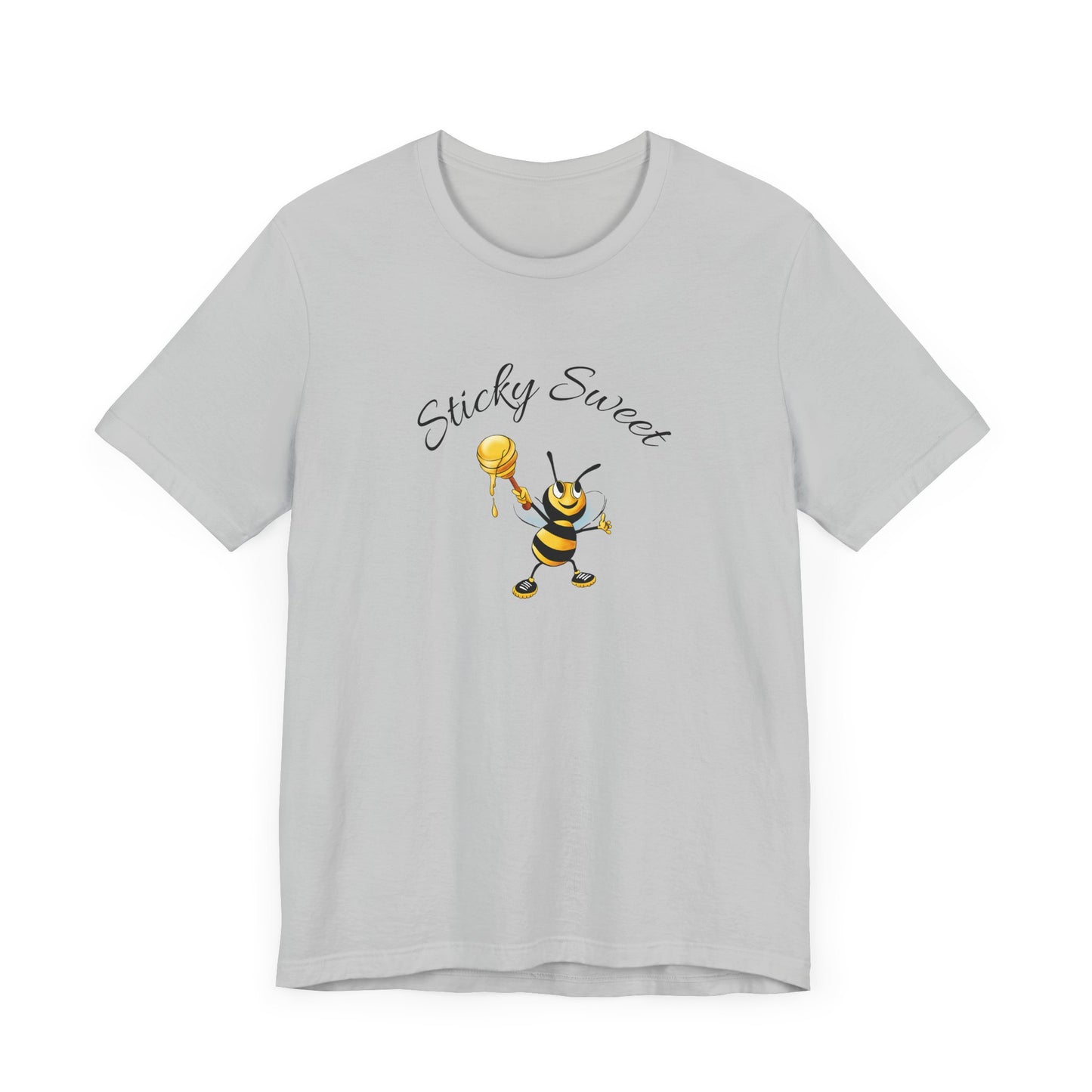 Sticky Sweet Bee Unisex Tee, Cute Bee T-Shirt, Honey Lover Gift