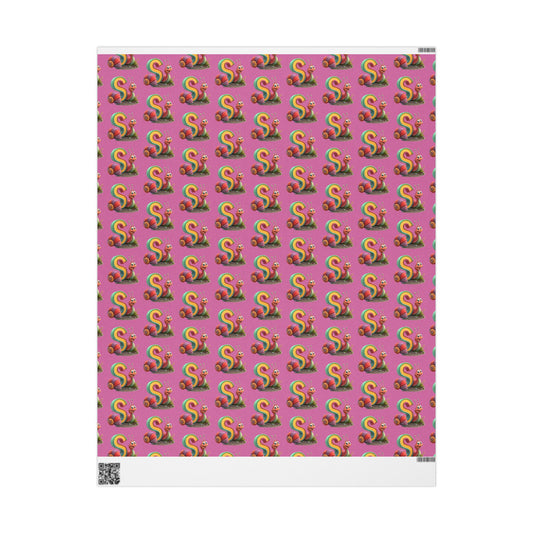Colorful Floral Wrapping Paper | Gift Wrap for Birthdays, Holidays, Parties, Special Occasions, Eco-Friendly