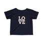 Infant Love Tee, Cute Baby Shirt, Toddler Love T-Shirt, Baby Gift, Playdate Outfit, Nursery Decor