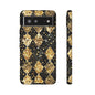 Elegant Gold & Black Phone Case for Tough Protection