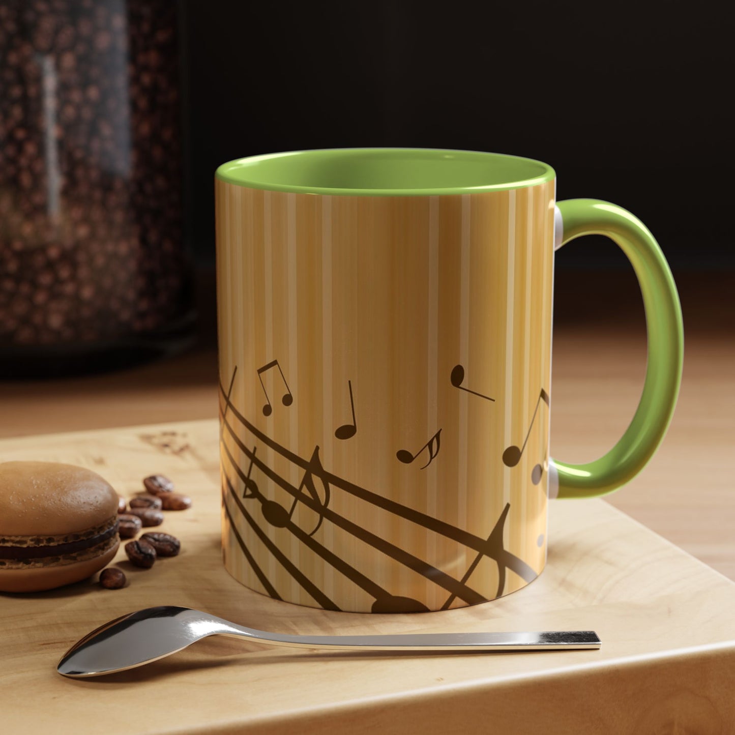 Musical Note Coffee Mug - Perfect Gift for Musicians, Coffee Lovers, Music Teachers, Birthdays, Housewarming
