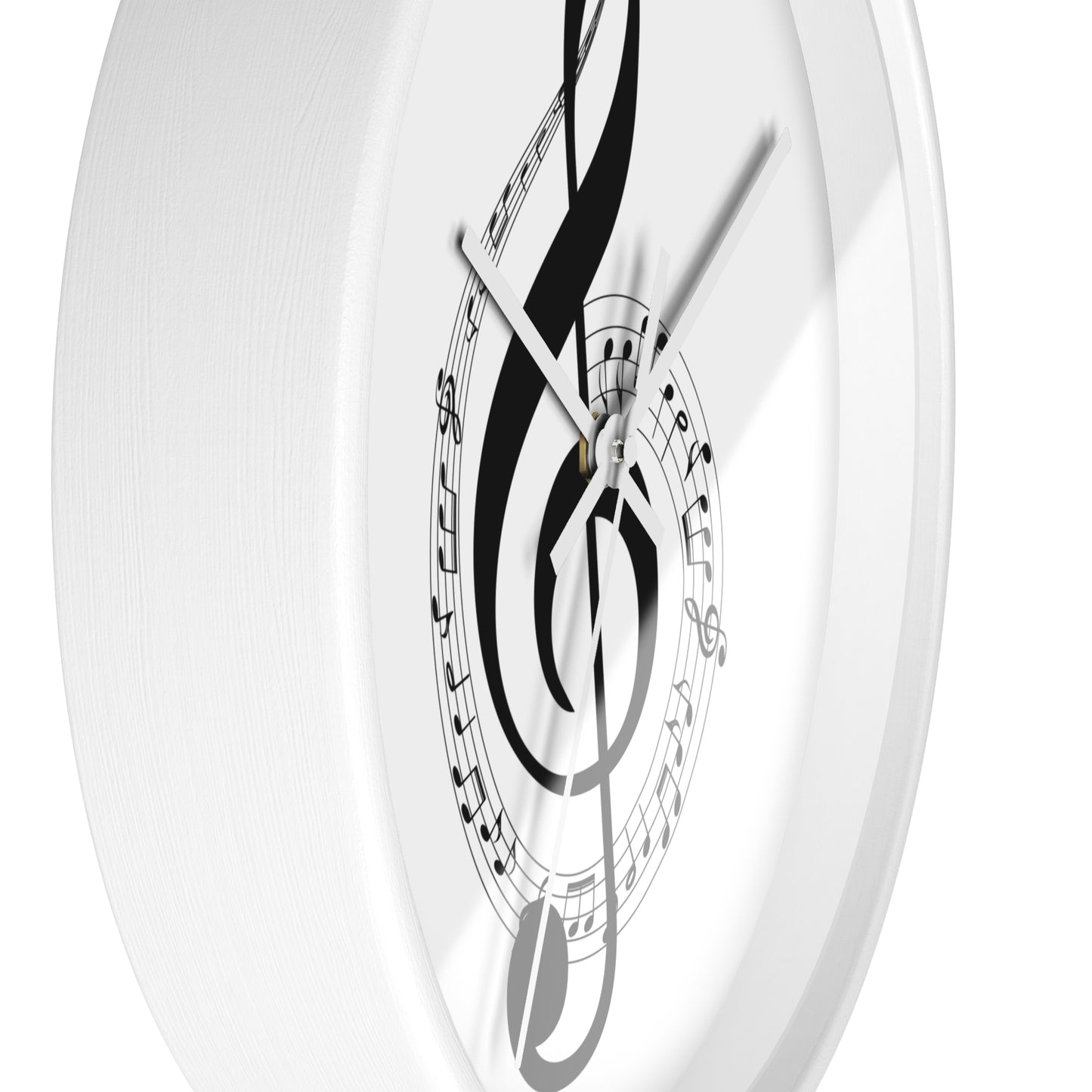 Musical Wall Clock - Perfect for Music Lovers, Home Decor, Gifts