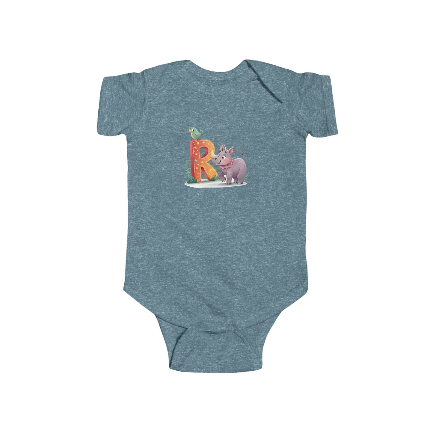 Animal Alphabet Infant Bodysuit, Cute Baby Clothes, Unique Baby Shower Gift, Personalized Baby Outfit, Fun Toddler Apparel