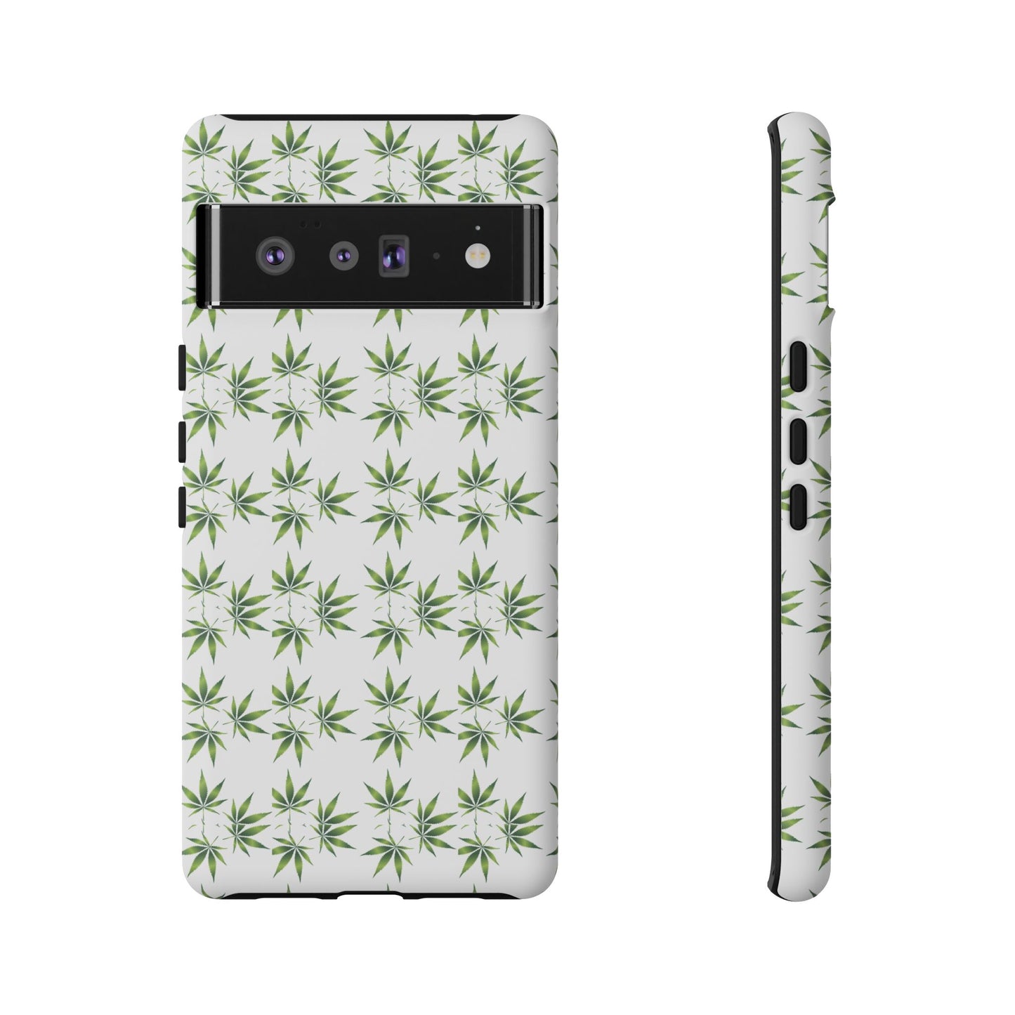 Stylish Phone Case with Cannabis Leaf Design, Durable Phone Cover, Gift for Stoner Friends, Unique Phone Accessory, Nature-Inspired Design