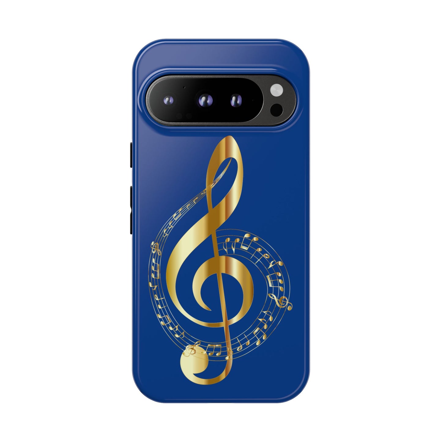 Tough Cases Blue and Gold Musical Note