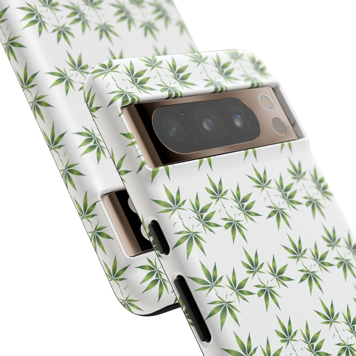 Stylish Phone Case with Cannabis Leaf Design, Durable Phone Cover, Gift for Stoner Friends, Unique Phone Accessory, Nature-Inspired Design