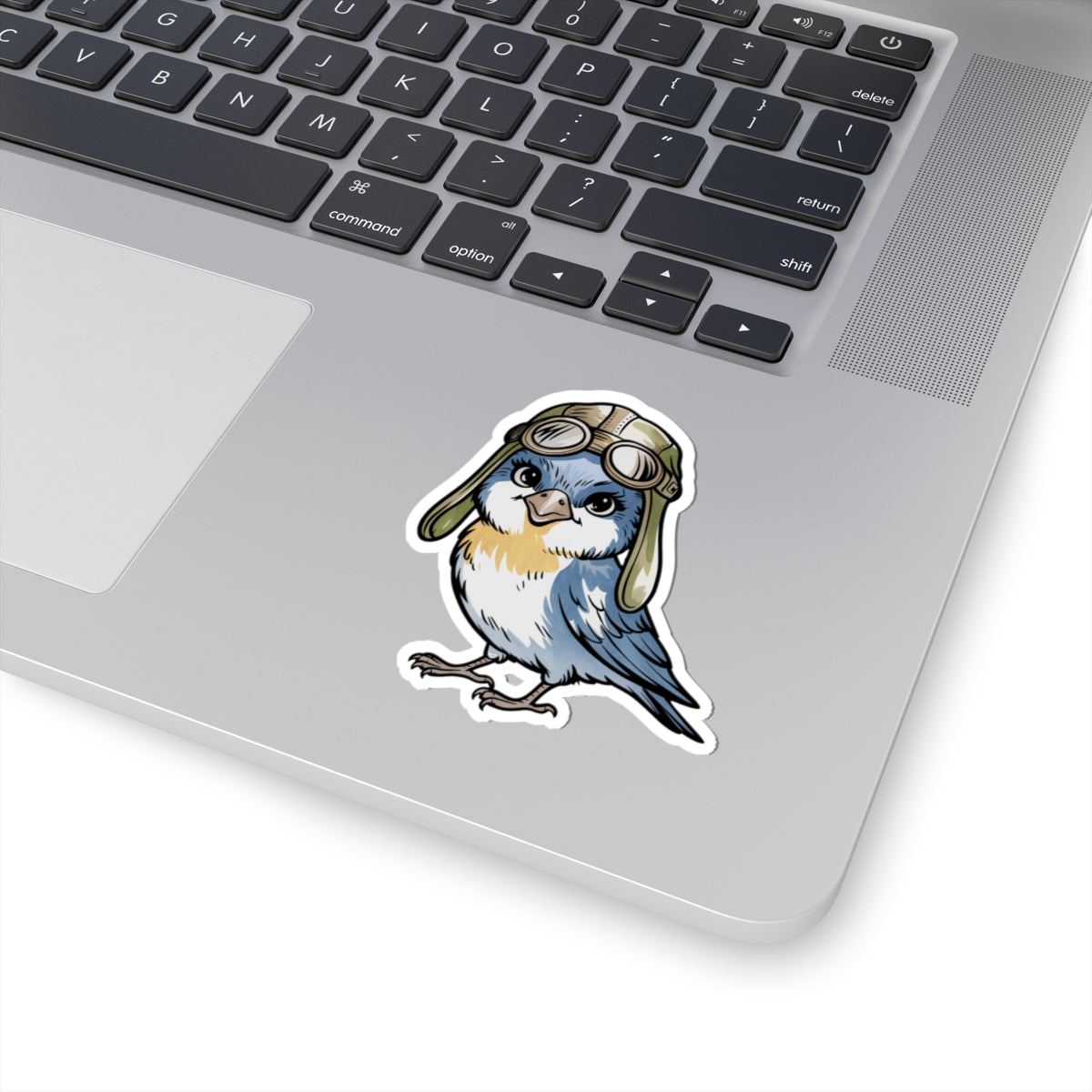 Whimsical Aviator Bird Stickers | Perfect for Laptop Décor, Scrapbooking, Gifts, Travel Enthusiasts, Childhood Nostalgia