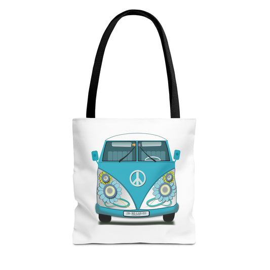 Vintage Vibe Tote Bag, Boho Beach Bag, Floral Print Market Tote, Festival Carryall, Eco-Friendly Shopping Bag