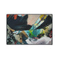 Abstract Color Splash Heavy Duty Floor Mat — Durable Artistic Entrance Rug