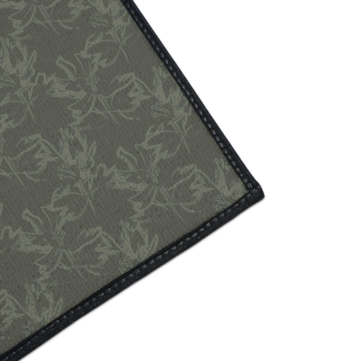 Heavy-Duty Floor Mat — Durable Camouflage Pattern Entry/Utility Rug