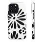 Stylish Phone Case with Floral Design, Tough Phone Cover for Her, Trendy Black and White Cell Phone Case, Unique Gift for Birthdays [...]