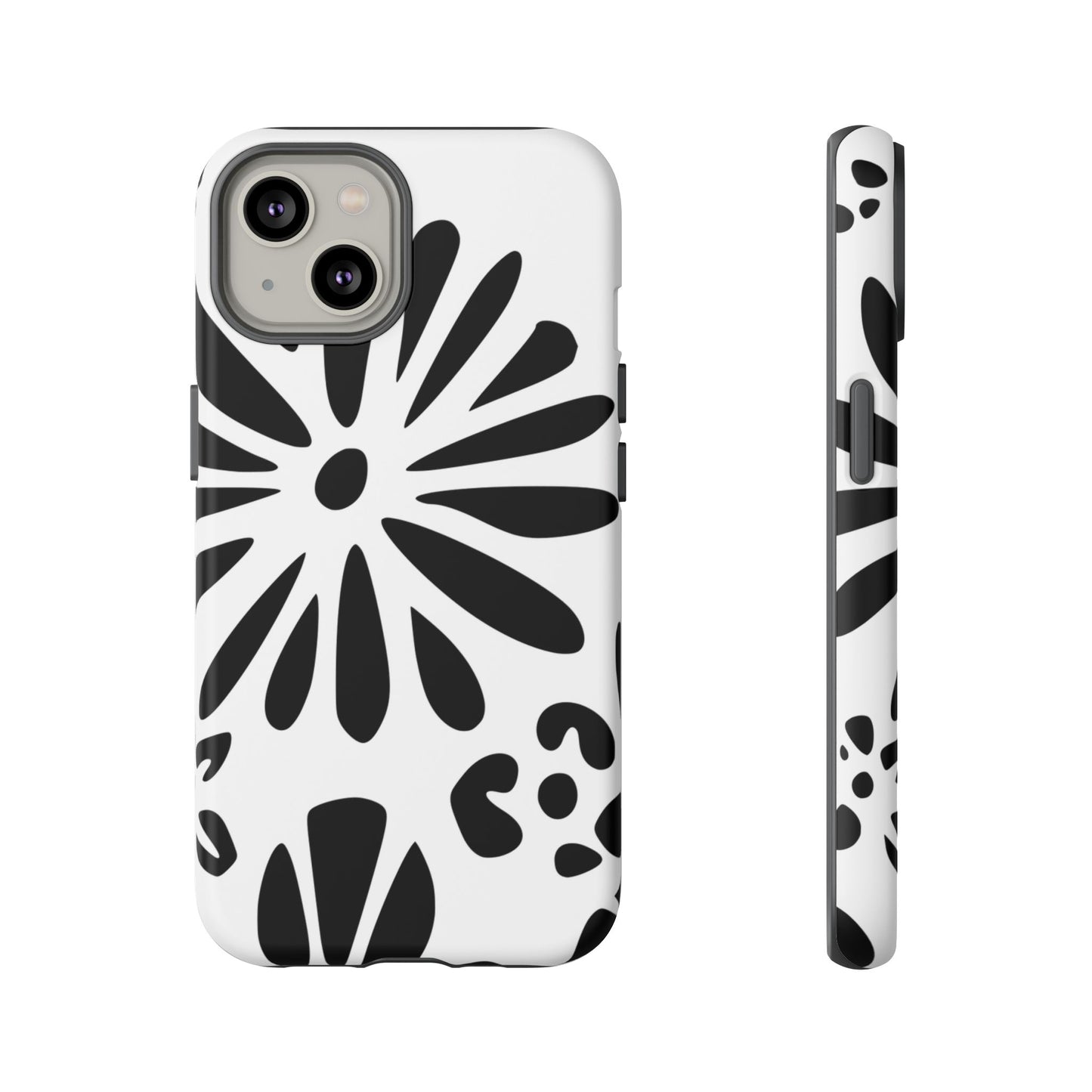 Stylish Phone Case with Floral Design, Tough Phone Cover for Her, Trendy Black and White Cell Phone Case, Unique Gift for Birthdays [...]