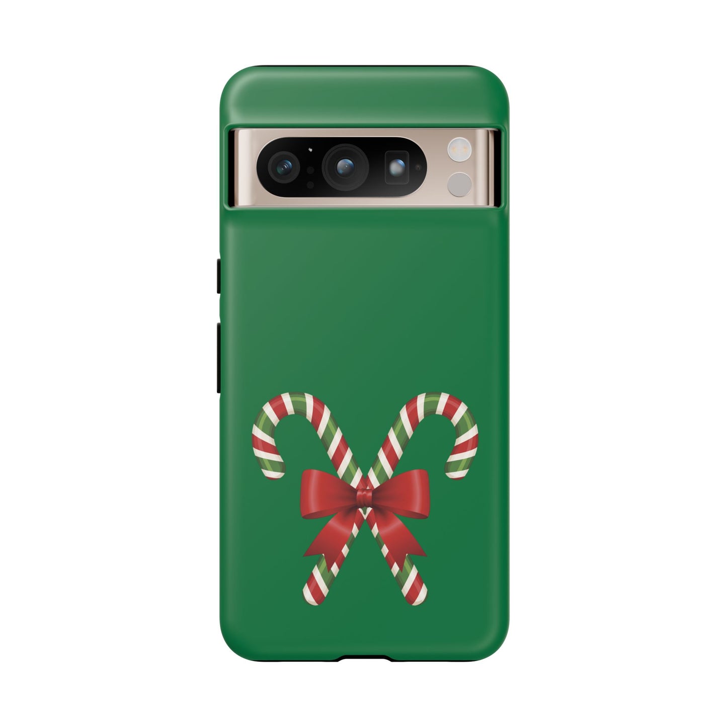 Candy Cane Phone Case: Holiday Spirit, Festive Gift, Cute Accessories, Christmas Decor, Seasonal Style