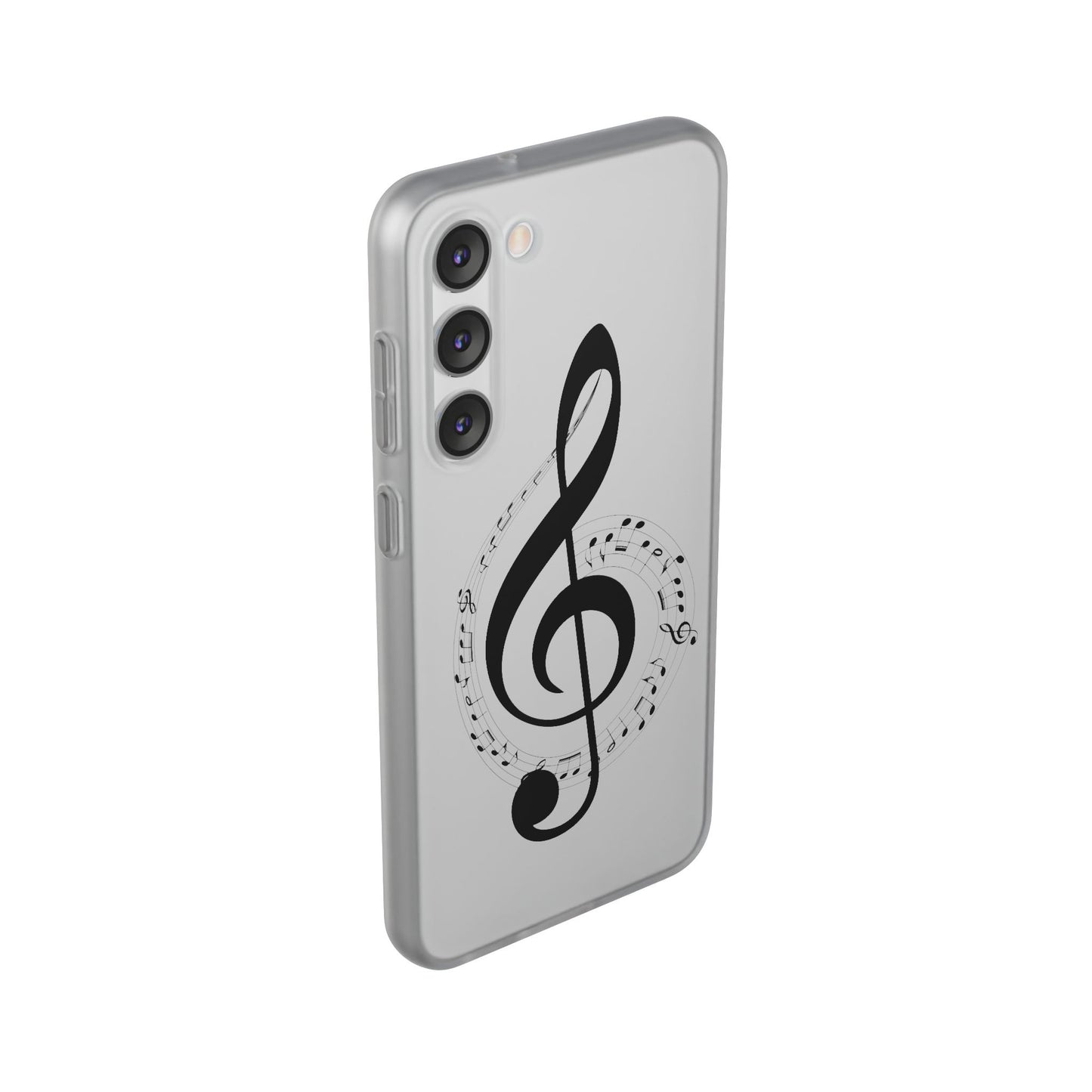 Phone Case — Musical Treble Clef Design