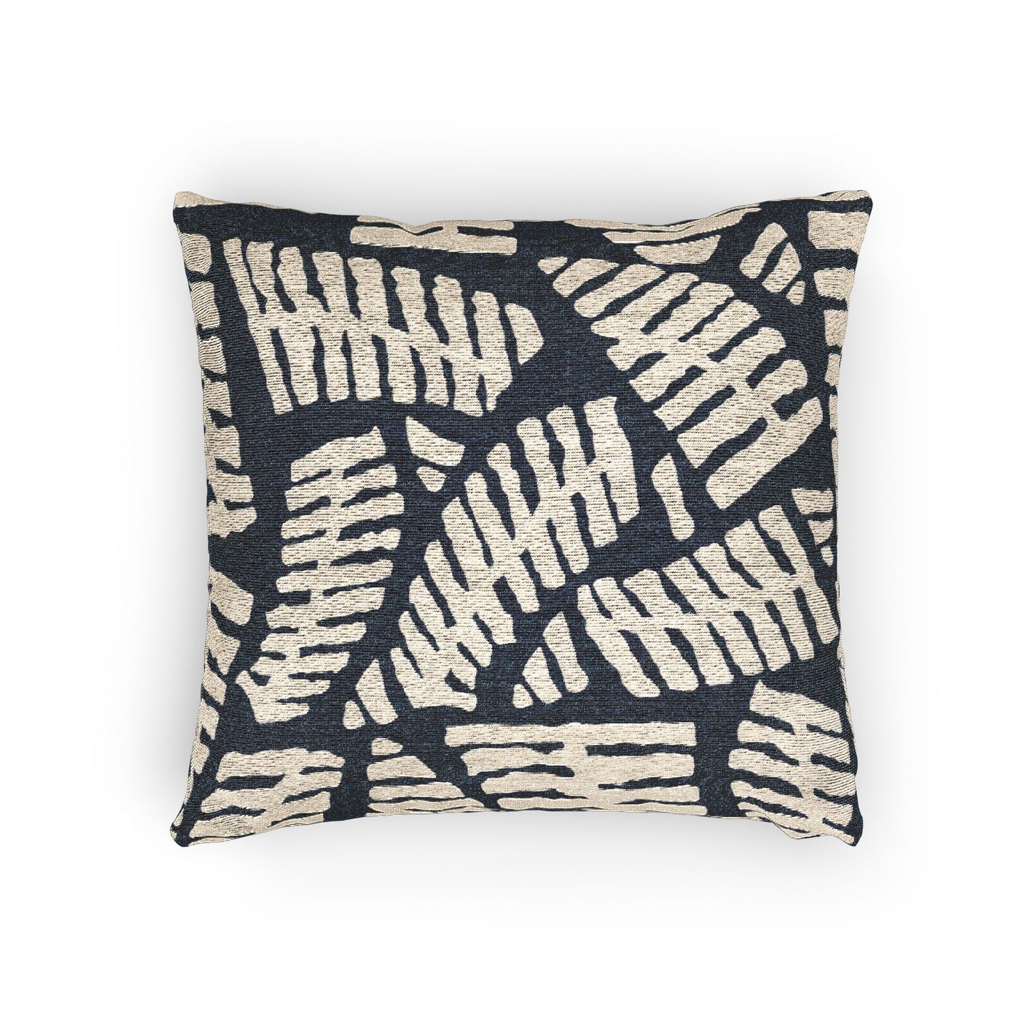 Bohemian Woven Pillow, Textured Home Decor, Boho Chic Cushion, Woven Throw Pillow, Coastal Living Accent, Natural Fabric Pillow