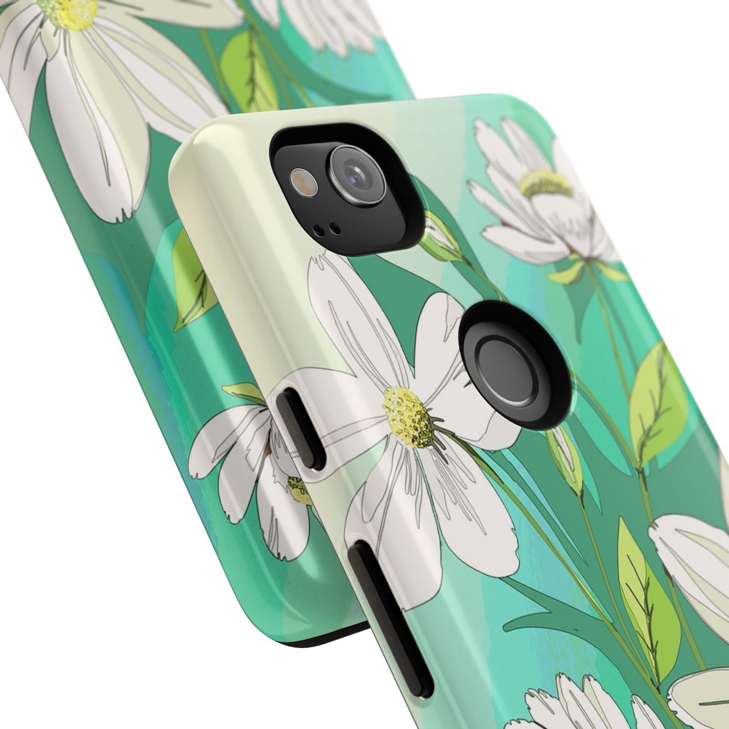 Floral Phone Case, Tough Cases, Flower Design, Nature Inspired, Eco-Friendly Cover, Unique Gift for Her, Spring Accessories